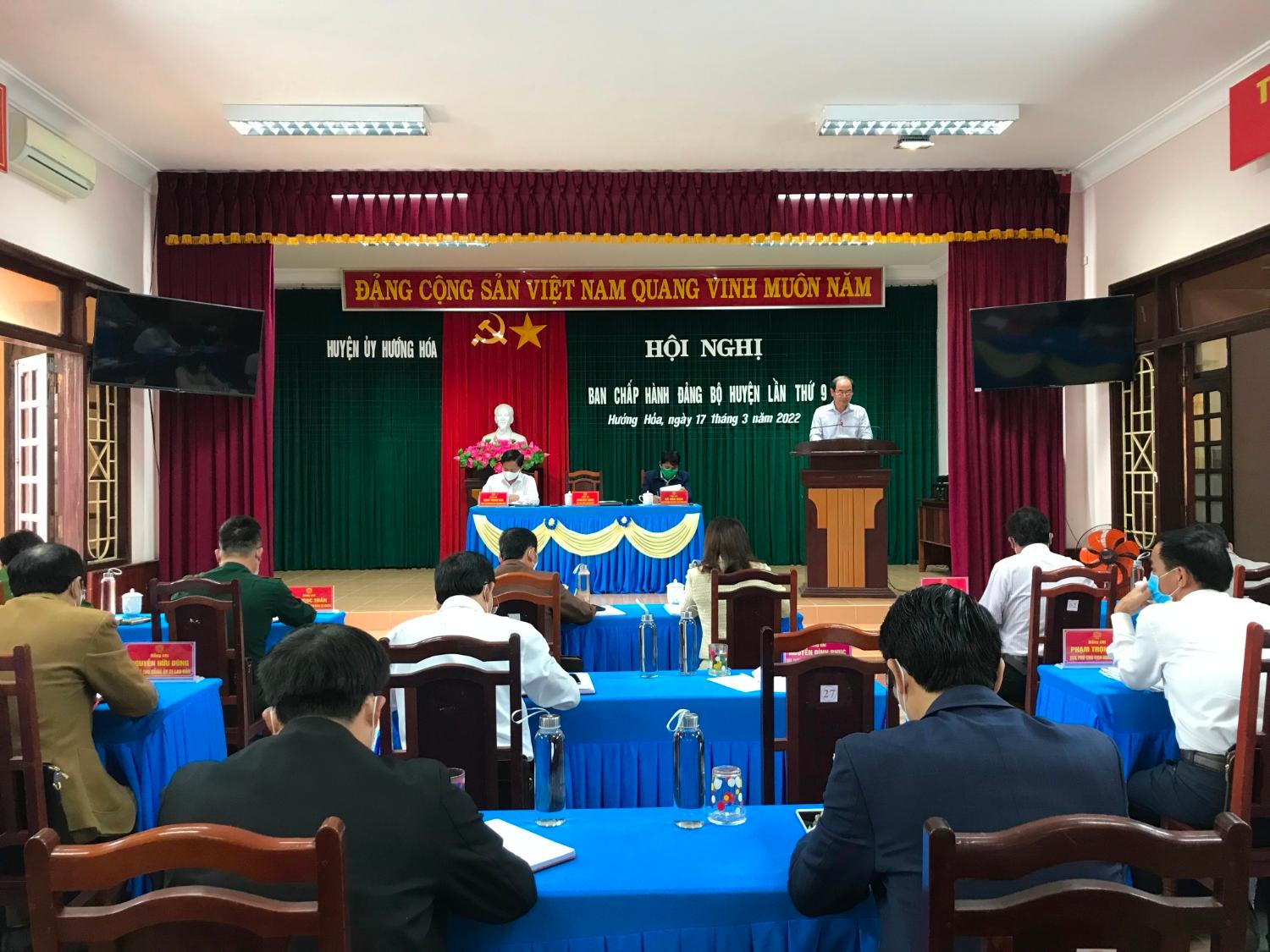 Hội nghị BCH Đảng bộ huyện Hướng Hoá lần thứ 9 ( Khoá...